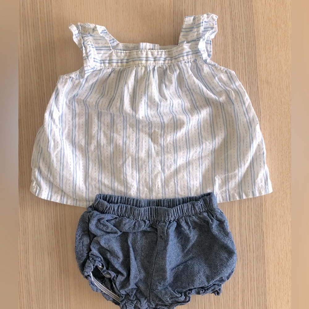Tank and shorts outfit